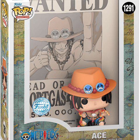 Funko POP! Cover: One Piece - Ace (Wanted Poster) - Ventura Games