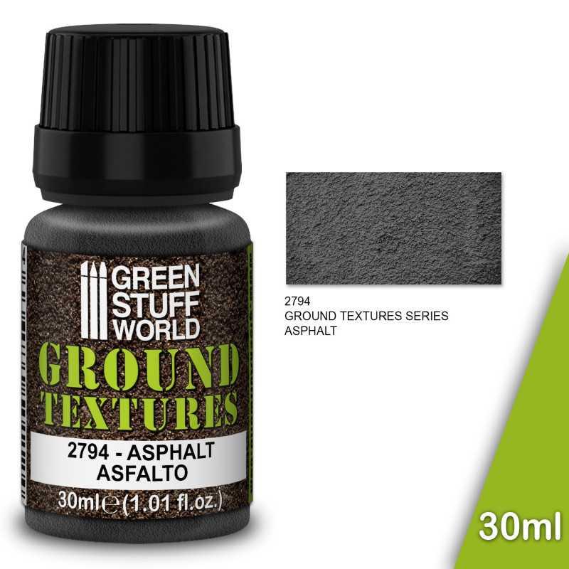 Ground Textures - ASPHALT 30ml by Green Stuff World - Ventura Games