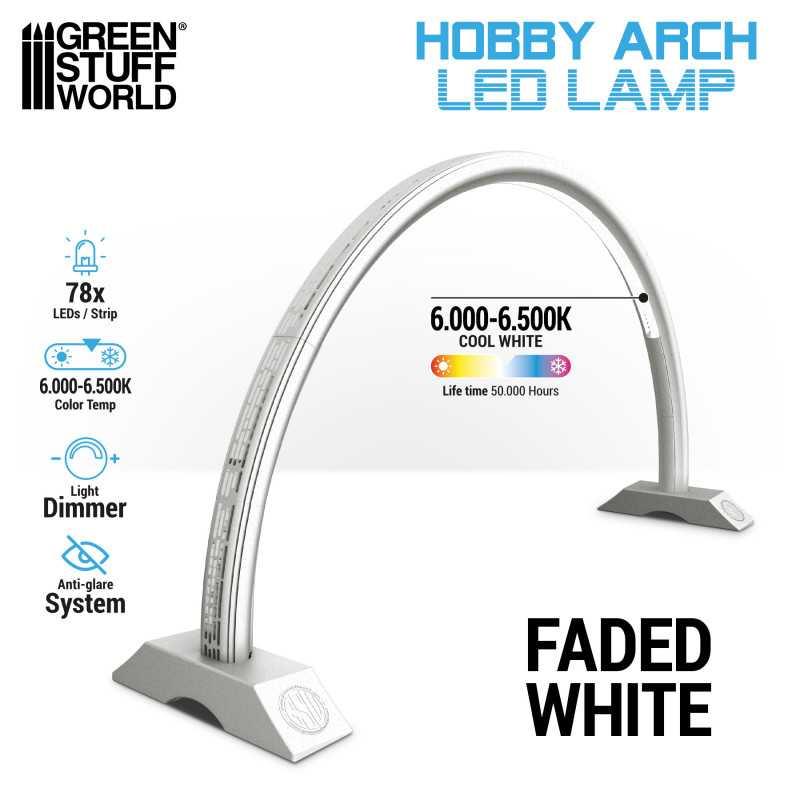 Hobby Arch LED Lamp - Faded White by Green Stuff World - Ventura Games
