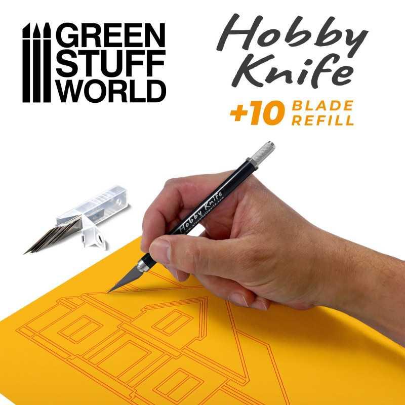 Hobby Knife With Spare Blades - Green Stuff World - Ventura Games