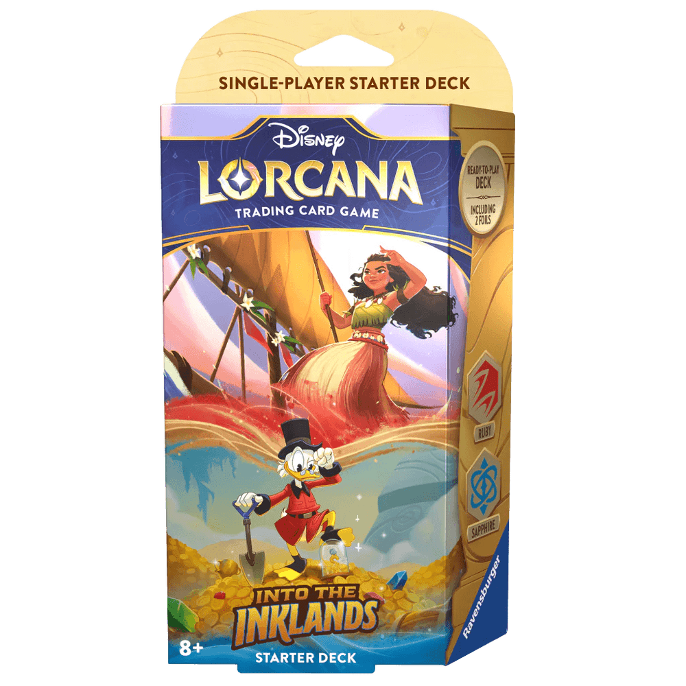 Lorcana - Into the Inklands: Ruby & Sapphire Starter Deck - Ventura Games