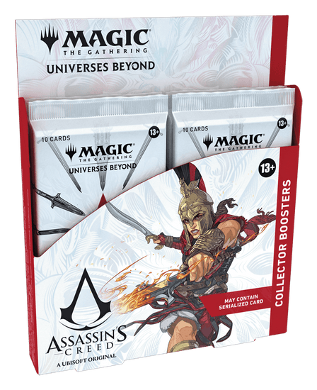 mtg zendikar rising collector booster box MTG - Assassin's Creed Collector's Booster Display (12 Packs)