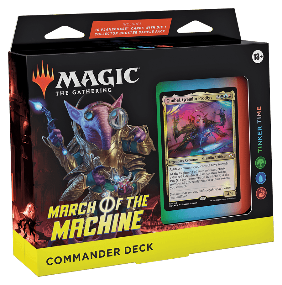 MTG Commander Deck: March of the Machine - Tinker Time - Ventura Games
