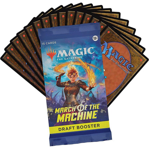 MTG - March of the Machine Draft Booster - Magic: The Gathering Cards - Ventura Games