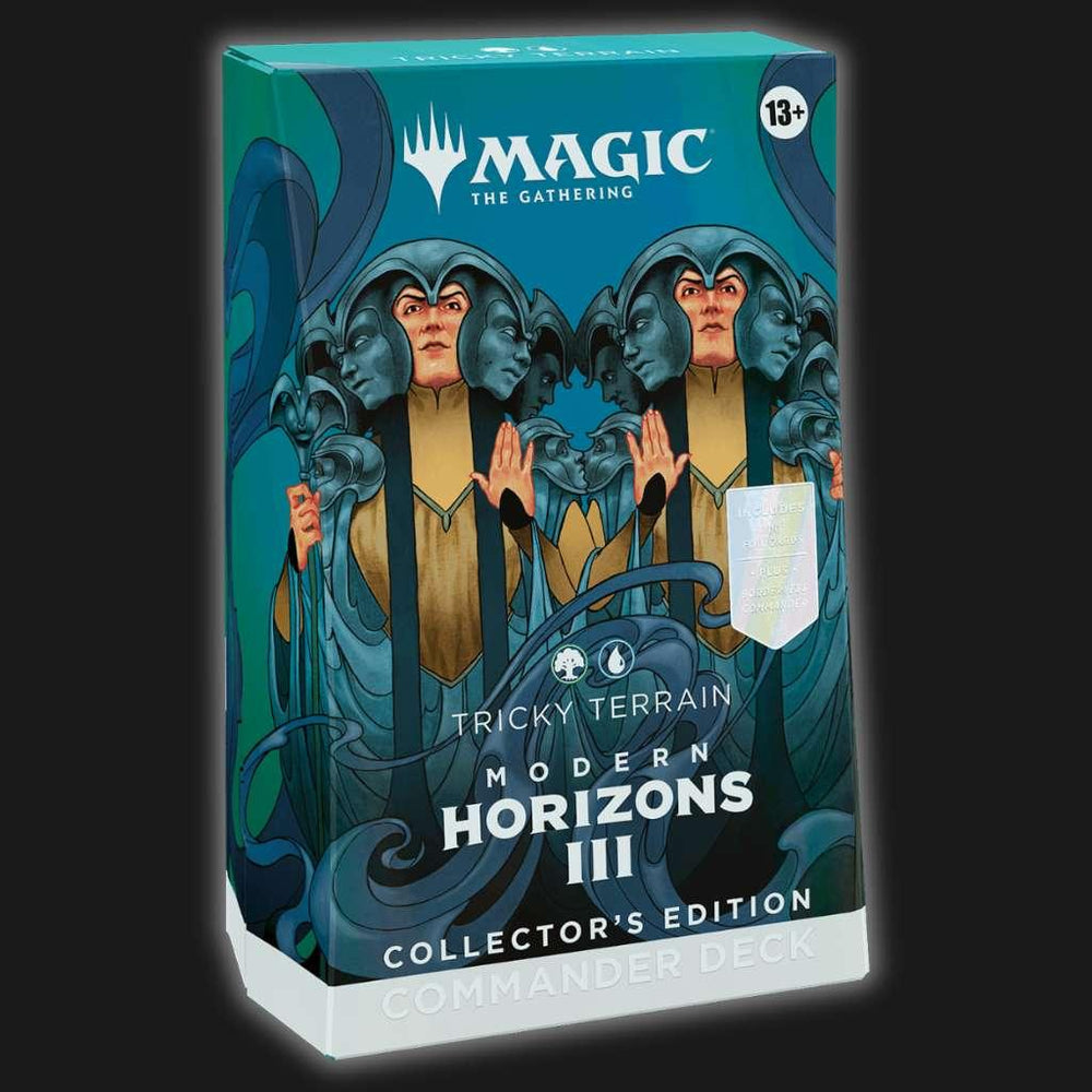 MTG - Modern Horizons 3 - MH3 Tricky Terrain Commander Deck Collector's Edition - Ventura Games