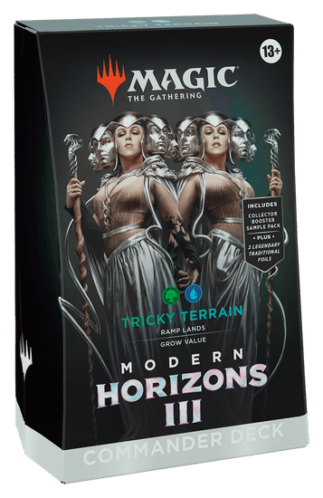 MTG - Modern Horizons 3: "Tricky Terrain" Commander Deck - EN - Ventura Games