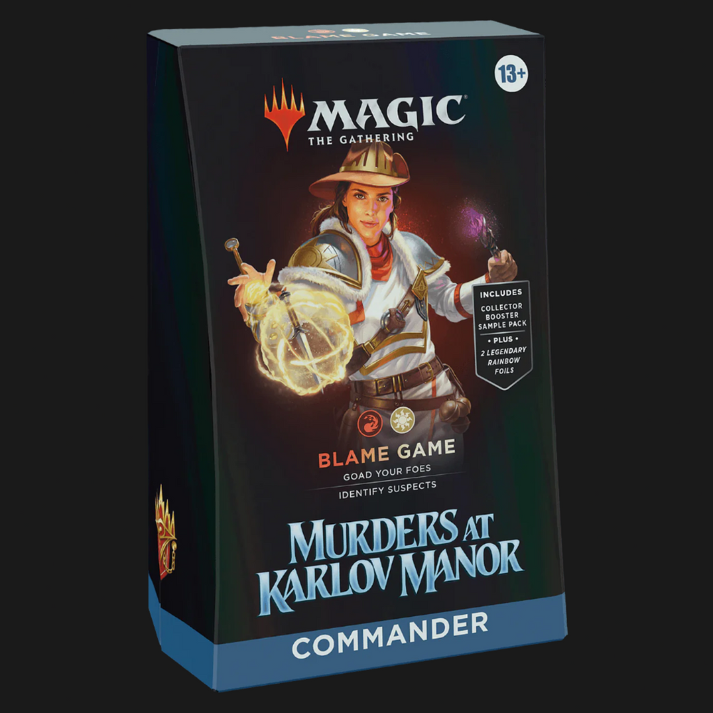 MTG - Murders at Karlov Manor Commander Deck - Blame Game - EN Ventura Games MTG - Murders at Karlov Manor Commander Deck - Blame Game - EN Ventura Games
