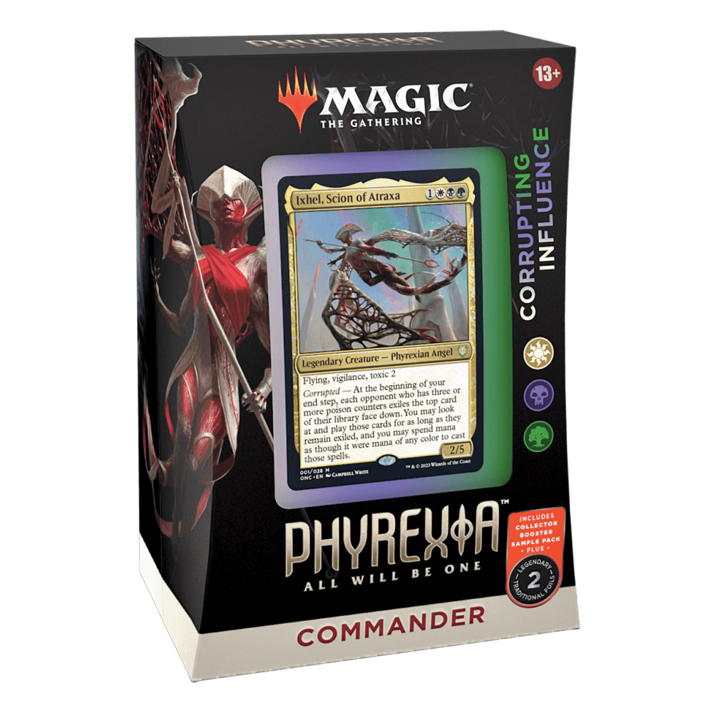 MTG Phyrexia: All Will Be One Commander Deck 'Corrupting Influence' - English | Magic: The Gathering TCG - Ventura Games