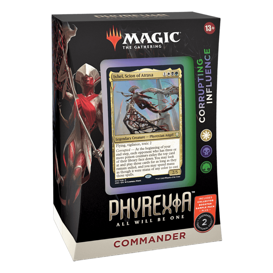 MTG Phyrexia: All Will Be One Commander Deck 'Corrupting Influence' - English | Magic: The Gathering TCG - Ventura Games