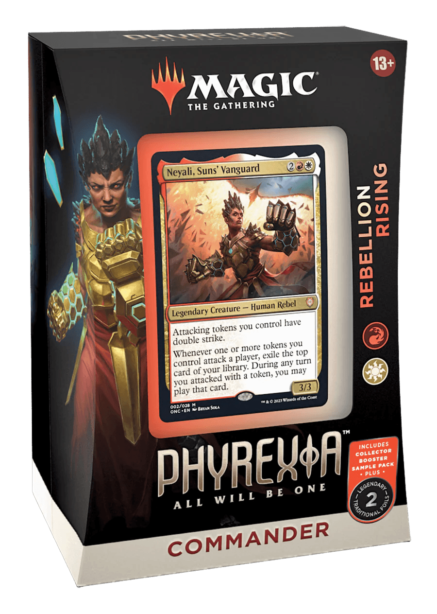 MTG Phyrexia: All Will Be One Commander Deck 'Rebellion Rising' - English | Magic: The Gathering TCG - Ventura Games