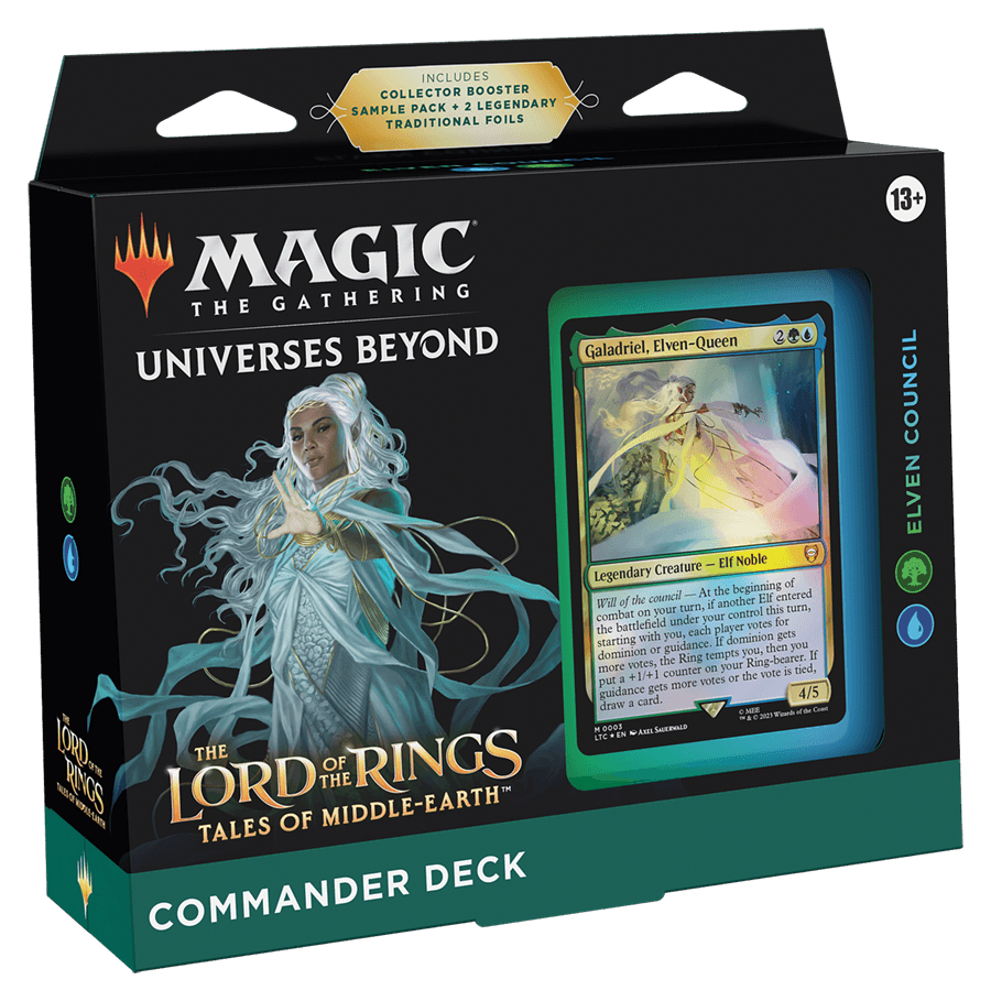 Commander: The Lord of the Rings: Tales of Middle-earth 'Elven Council' Commander Deck - Ventura Games