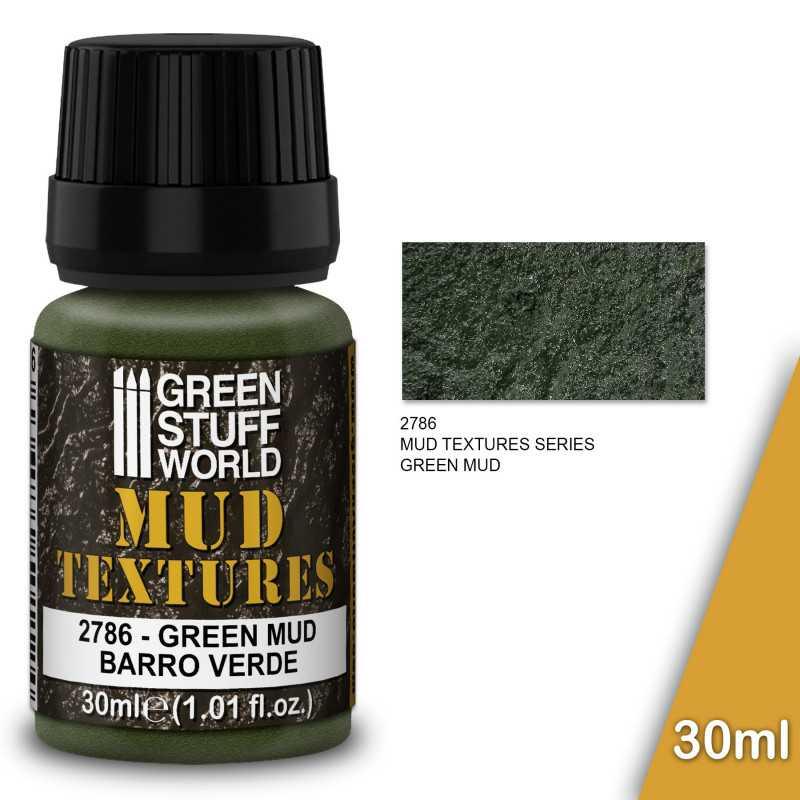 Mud Textures - GREEN MUD 30ml by Green Stuff World - Ventura Games