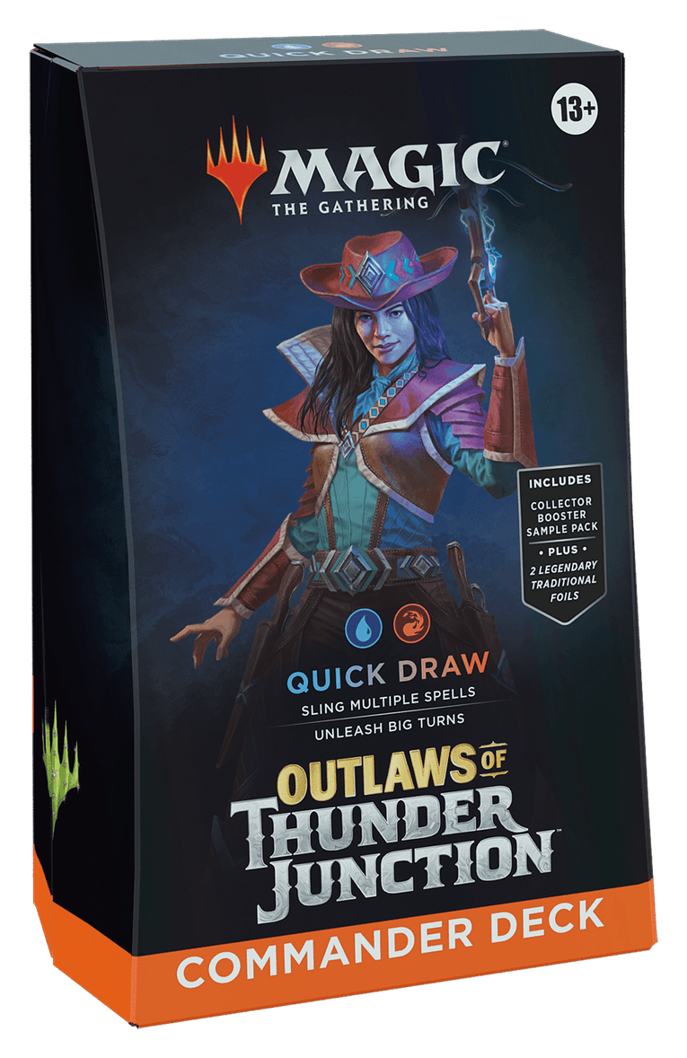 MTG - Outlaws of Thunder Junction: "Quick Draw" Commander Deck - Ventura Games