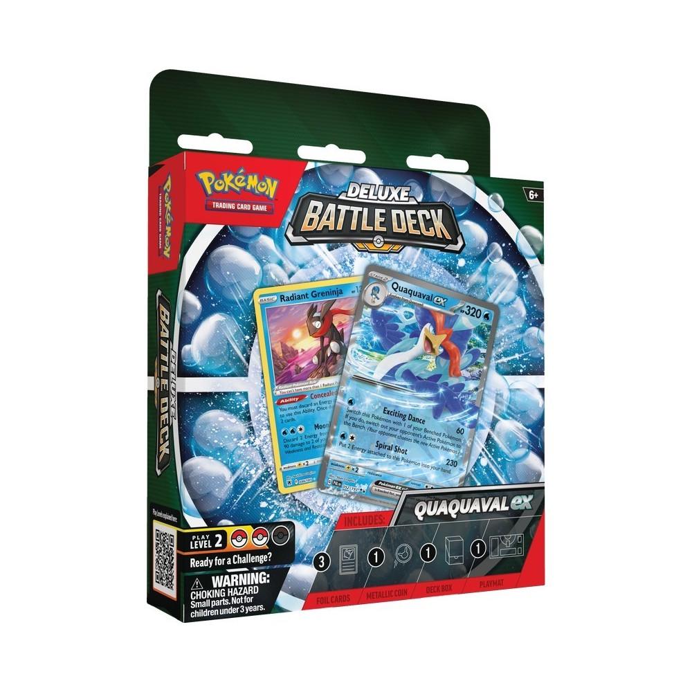 PKM Deluxe Battle Deck: Quaquaval EX - Pokemon Trading Card Game - Ventura Games