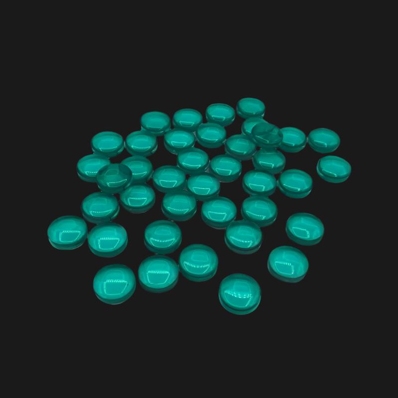 Plastic Gems 12mm - Turquoise by Green Stuff World - Ventura Games