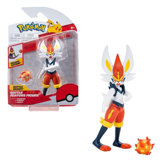 Pokémon Battle Feature Figure Cinderace 10 cm - Ventura Games