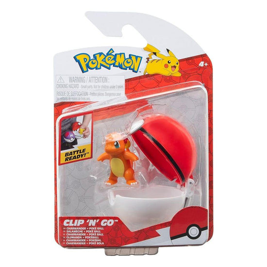 Pokémon Clip'n'Go Poké Balls Charmander & Poké Ball - Ventura Games