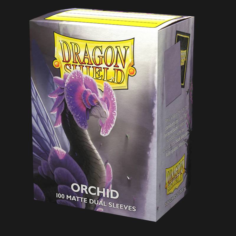 Mangas duplas foscas Dragon Shield - Orchid 'Emme' (100 mangas)