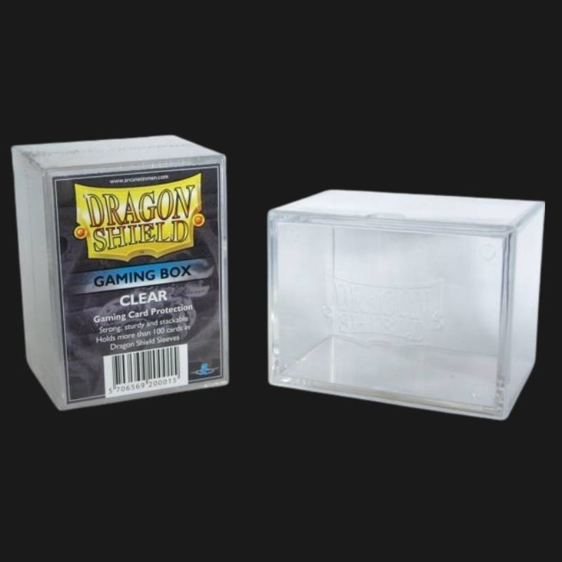 Caixa de jogos Dragon Shield - Transparente 