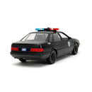 Robocop Hollywood Rides Diecast Model 1/24 1986 Ford Taurus with Action Figure - Collectible Movie Replica - Ventura Games