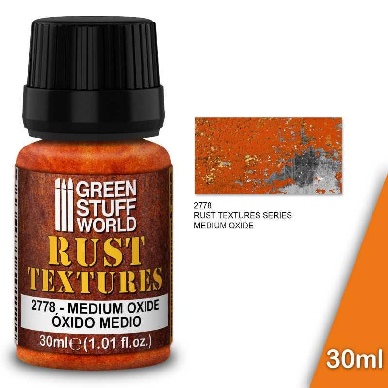 Rust Textures - MEDIUM OXIDE RUST 30ml by Green Stuff World - Ventura Games