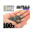 SKULLS Resin Set x100 - Green Stuff World - Create Stunning Warhammer Terrain - Ventura Games