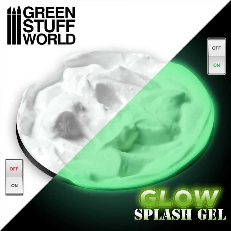 Splash gel Glow - Spectral GREEN 30ml - Green Stuff World - Ventura Games