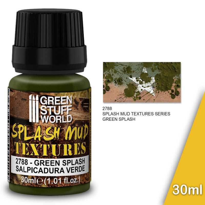 Splash Mud Textures - GREEN 30ml by Green Stuff World - Ventura Games
