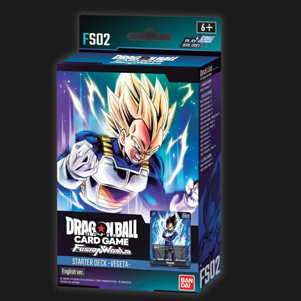 Starter Deck: Vegeta Fusion World (FS02) Ventura Games Starter Deck: Vegeta Fusion World (FS02) Ventura Games