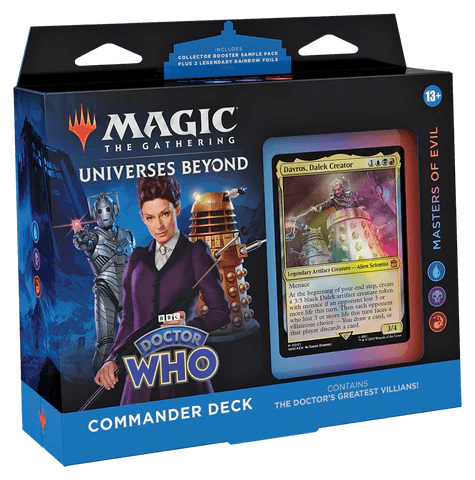 Universes Beyond: Doctor Who 'Masters of Evil' Commander Deck - Limited Edition - Ventura Games