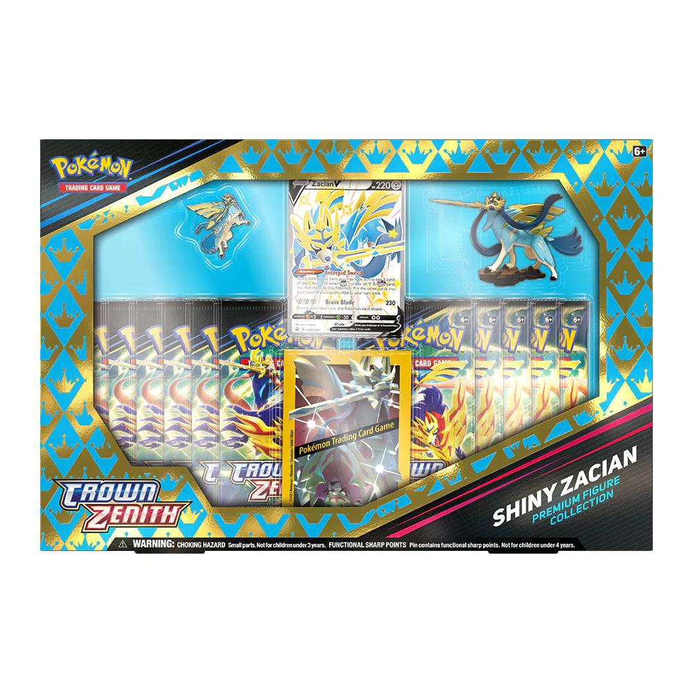 Unveil Elegance: Crown Zenith Premium Figure Shiny Zamazenta Box - A Shiny Pokémon Collectible Marvel - Ventura Games