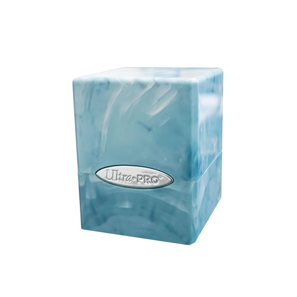 UP - Marble Satin Cube - Light Blue / White - Ventura Games