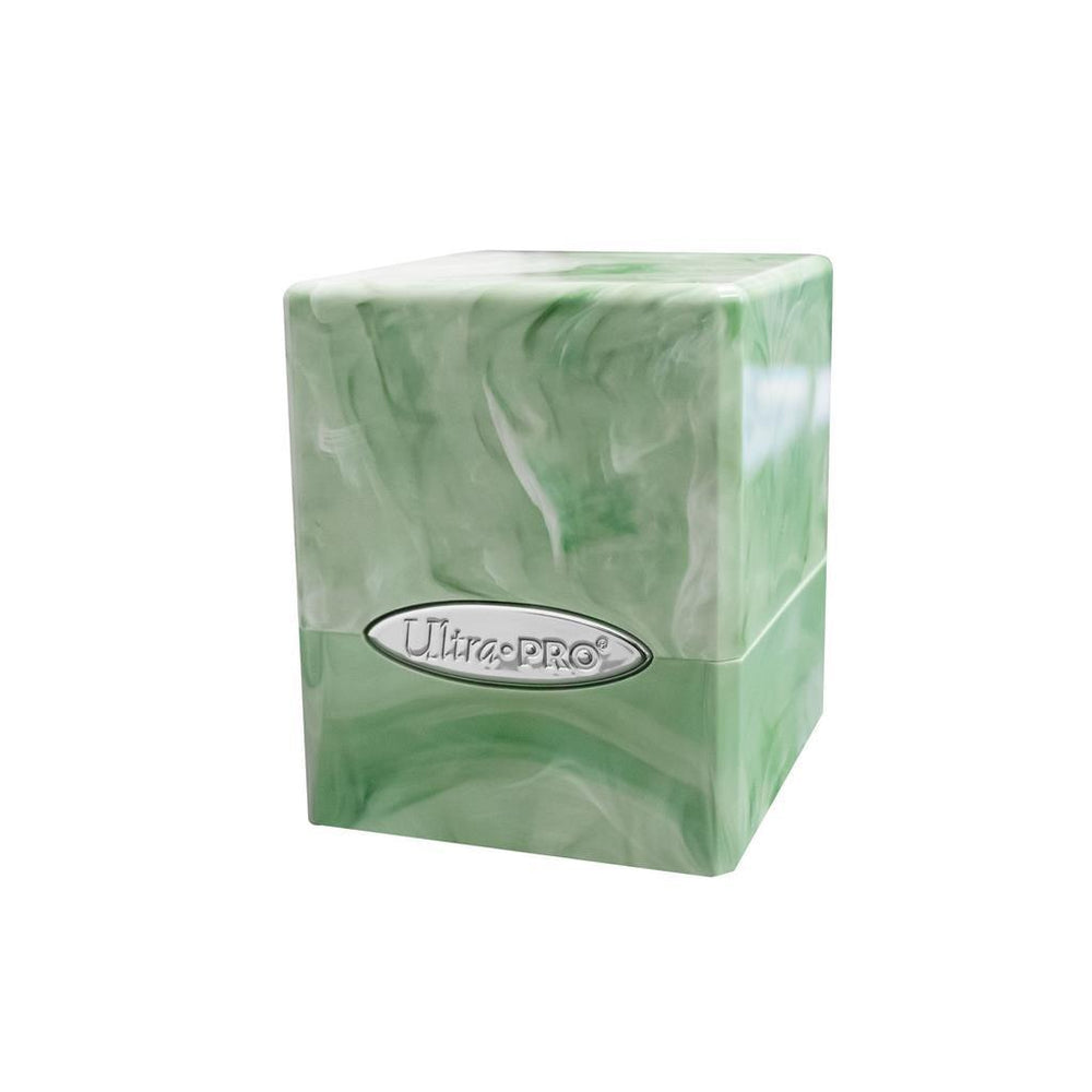 UP - Marble Satin Cube - Lime Green / White - Ventura Games