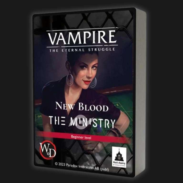 Vampire: The Eternal Struggle Fifth Edition - New Blood Ministry - EN - Ventura Games