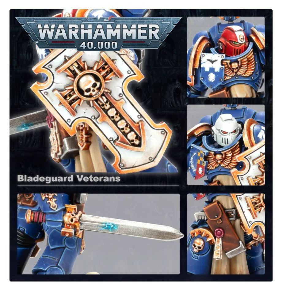 Unleash the Power: Warhammer 40k Bladeguard Veterans - Conquer Your Foes with These Mighty Space Marine Warriors! - Ventura Games