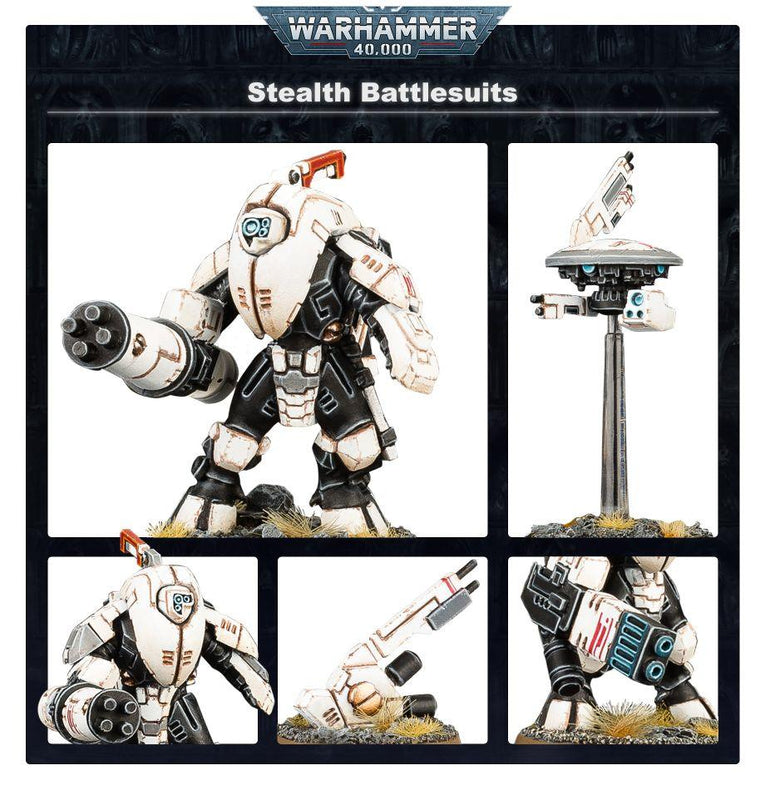 Warhammer 40K: T'au - XV25 Stealth Battlesuits - Ventura Games