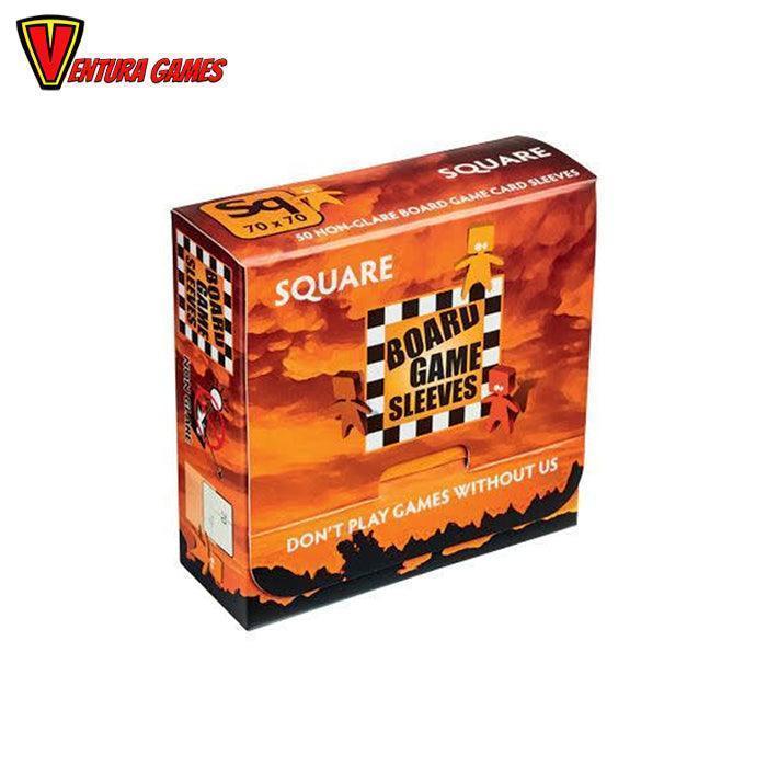 Board Games Sleeves - Non-Glare - Square (69x69mm) - 50 Pcs - Ventura Games