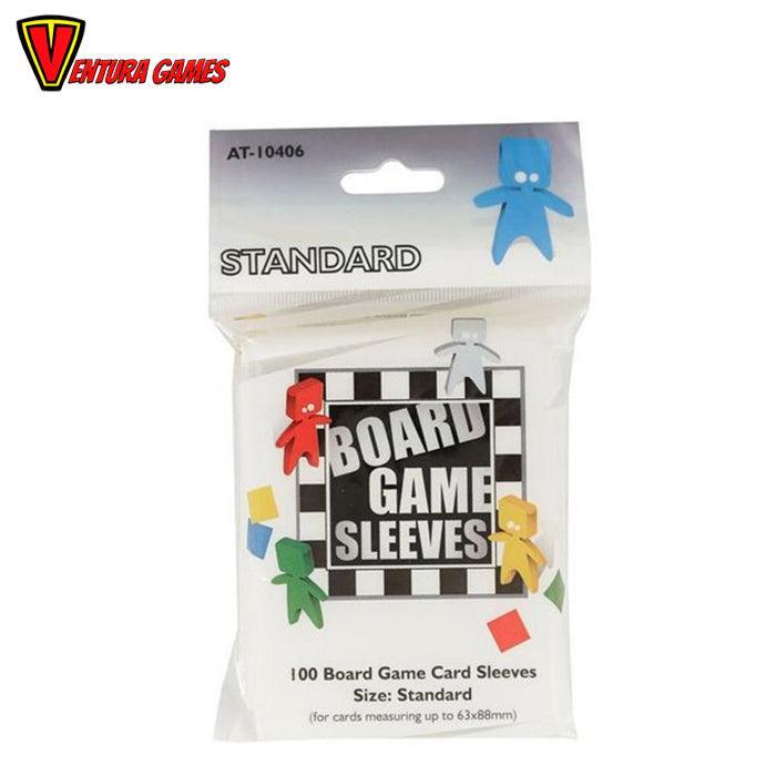 Board Games Sleeves - Standard Size (63x88mm) - 100 Pcs - Ventura Games