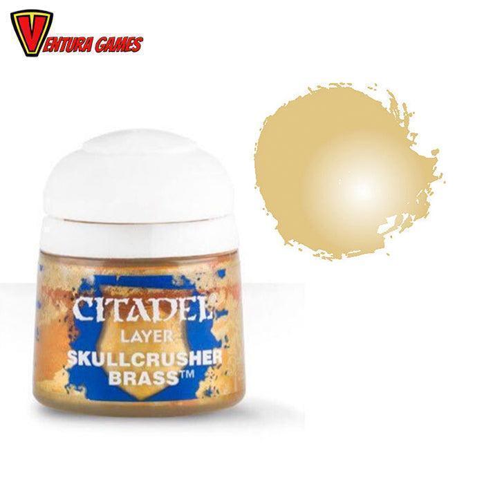Citadel: Paint Base - Skullcrusher Brass - Ventura Games