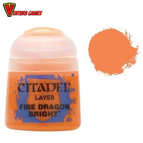 Citadel: Paint Layer - Fire Dragon Bright - Ventura Games