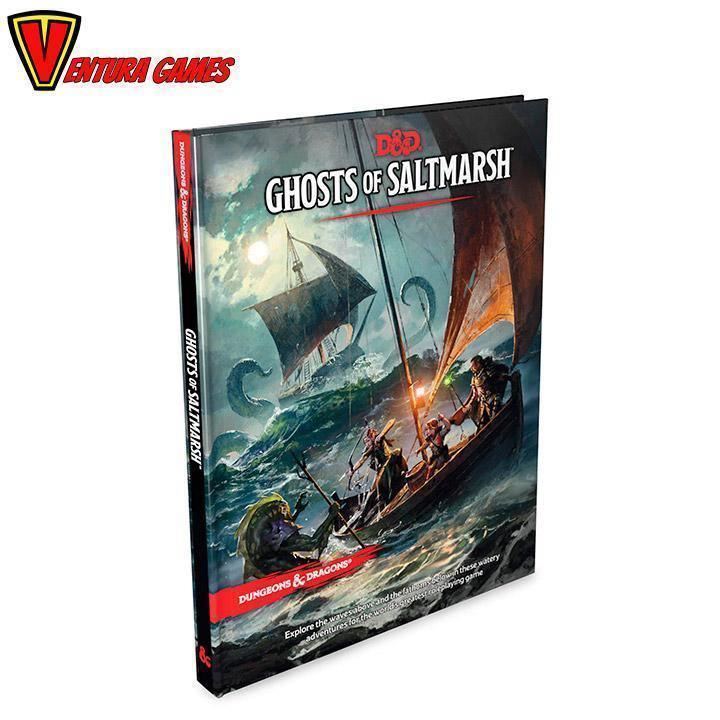 D&D - Ghosts of Saltmarsh Book - Ventura Games