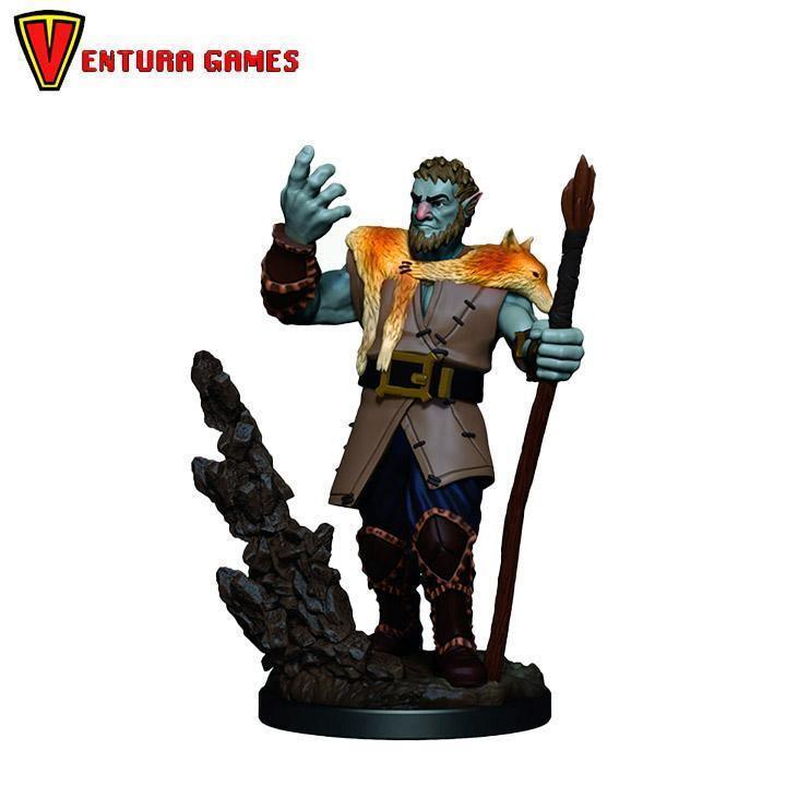 D&D Icons of the Realms Premium Figures: Male Firbolg Druid - Ventura Games