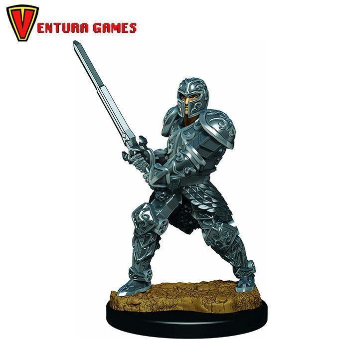 D&D Icons of the Realms Premium Figures: Male Human Fighter - Ventura Games