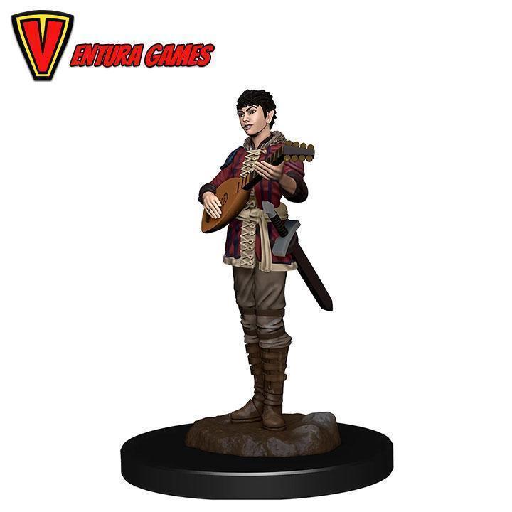 D&D Icons of the Realms: Premium Painted Figure - Half-Elf Bard Female - Ventura Games