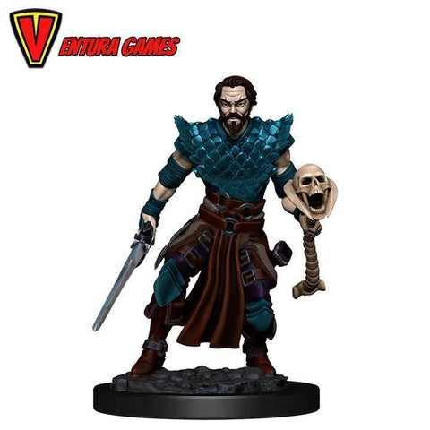 D&D Icons of the Realms: Premium Painted Figure - Human Warlock Male - Ventura Games