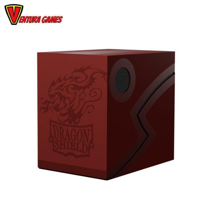 Dragon Shield Double Shell -Blood Red/Black - Ventura Games