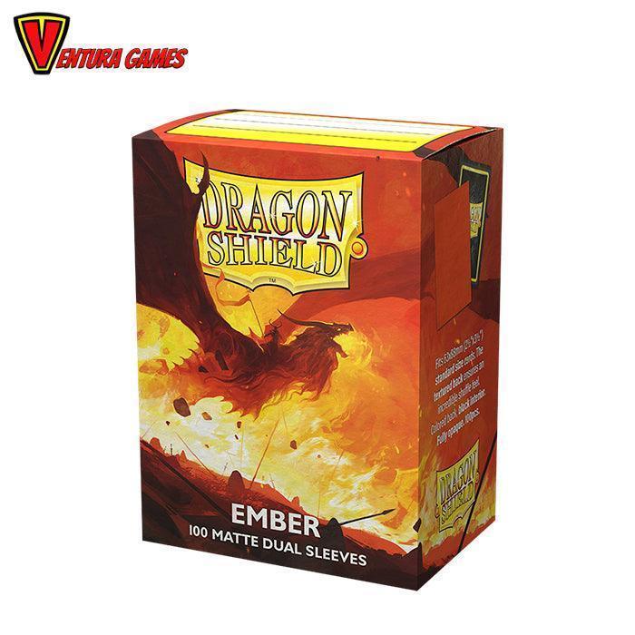 Dragon Shield Dual Matte Sleeves - Ember 'Alaric, Revolution Kindler' (100 Sleeves) - Ventura Games