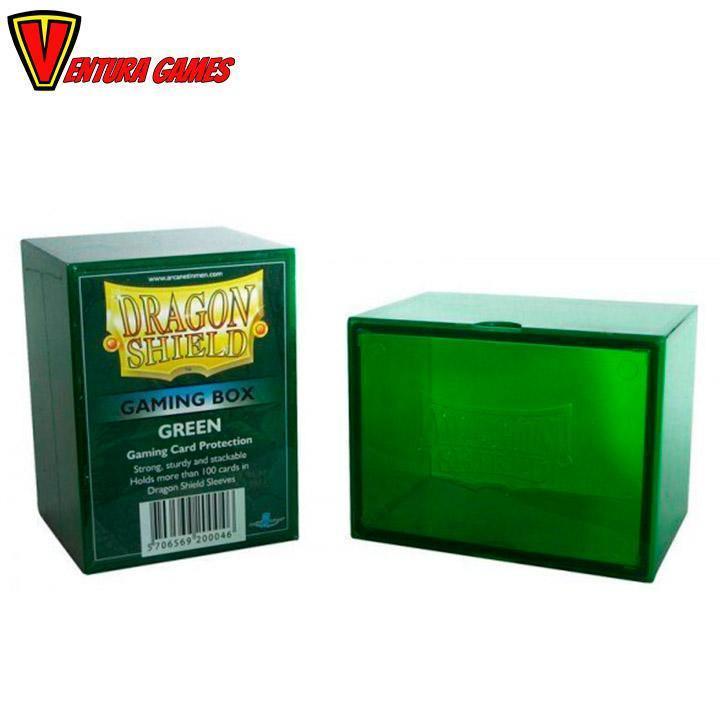 Dragon Shield Gaming Box - Green - Ventura Games
