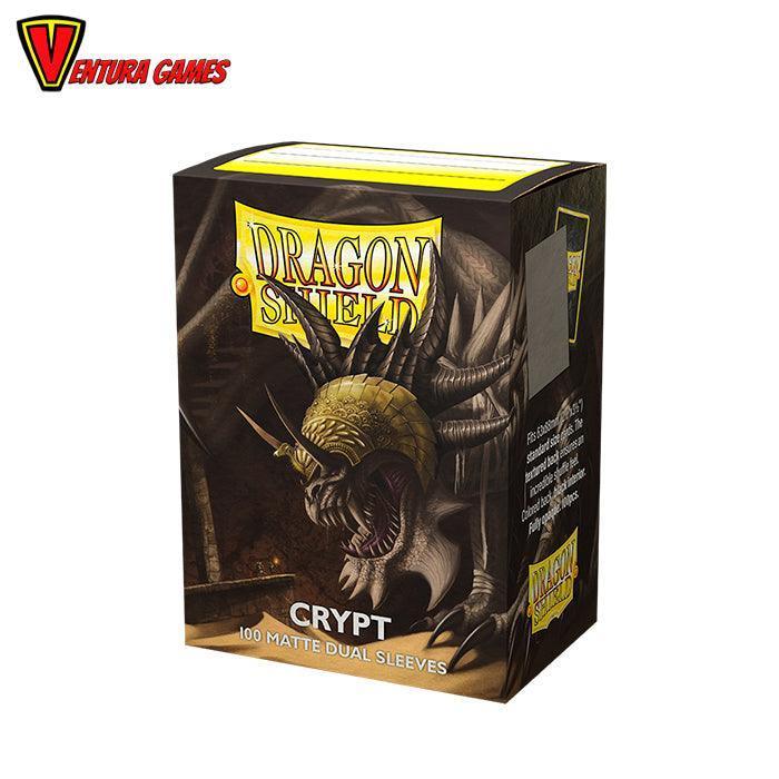 Dragon Shield Matte Sleeves - Matte Dual Crypt (100 Sleeves) - Ventura Games