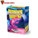 Dragon Shield Standard Sleeves - Matte Purple - Ventura Games